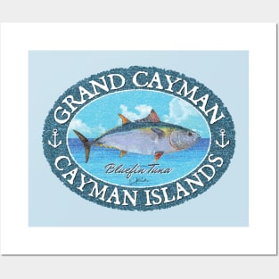 Grand Cayman, Cayman Islands, Bluefin Tuna Posters and Art